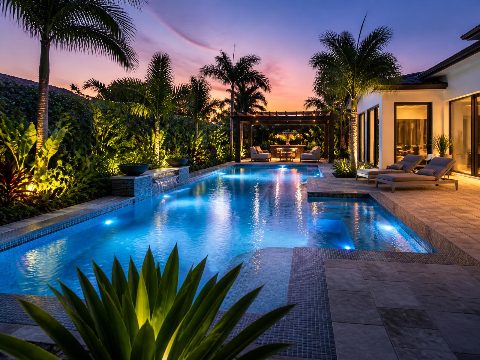 Pool Remodeling project in South Florida by Sikaffy Bogran Group Inc